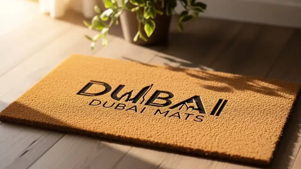 Premium coir mat designs showcased in Dubai collection