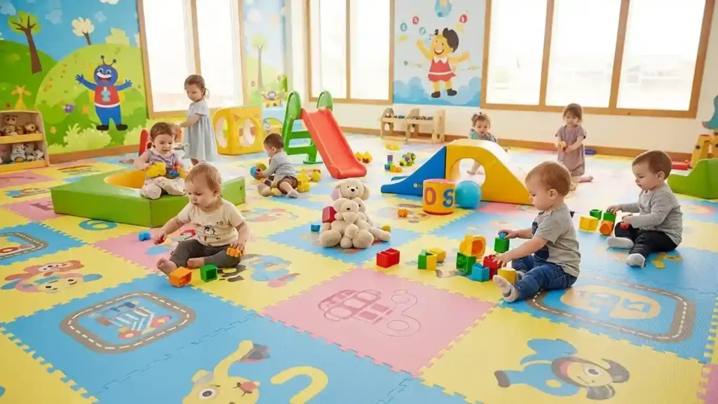 Kids’ mats with unique designs and patterns in Dubai gallery