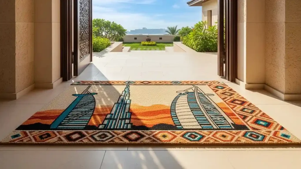 Bespoke entrance mats gallery with customizable designs