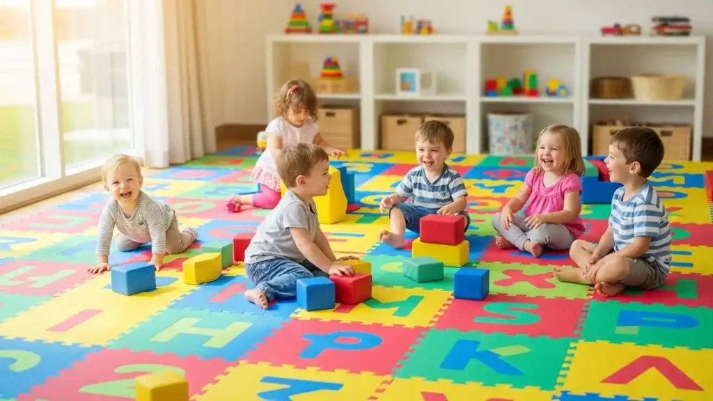 Inspiration gallery featuring stylish and fun kids’ mats