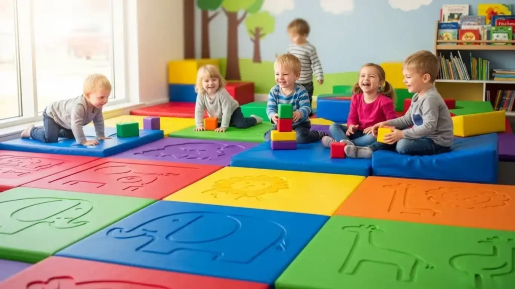 Shop kids’ mats in Dubai with anti-slip surfaces and soft cushioning. Dubai Rubber Co ensures top safety standards.