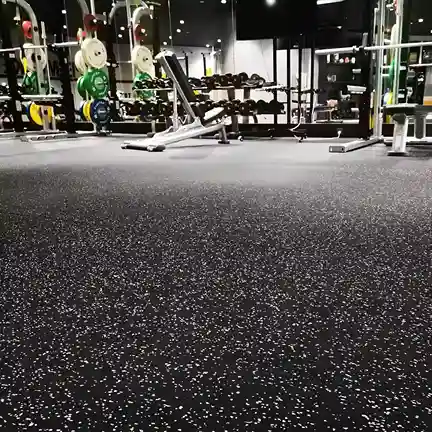 Affordable gym rubber flooring services in Dubai