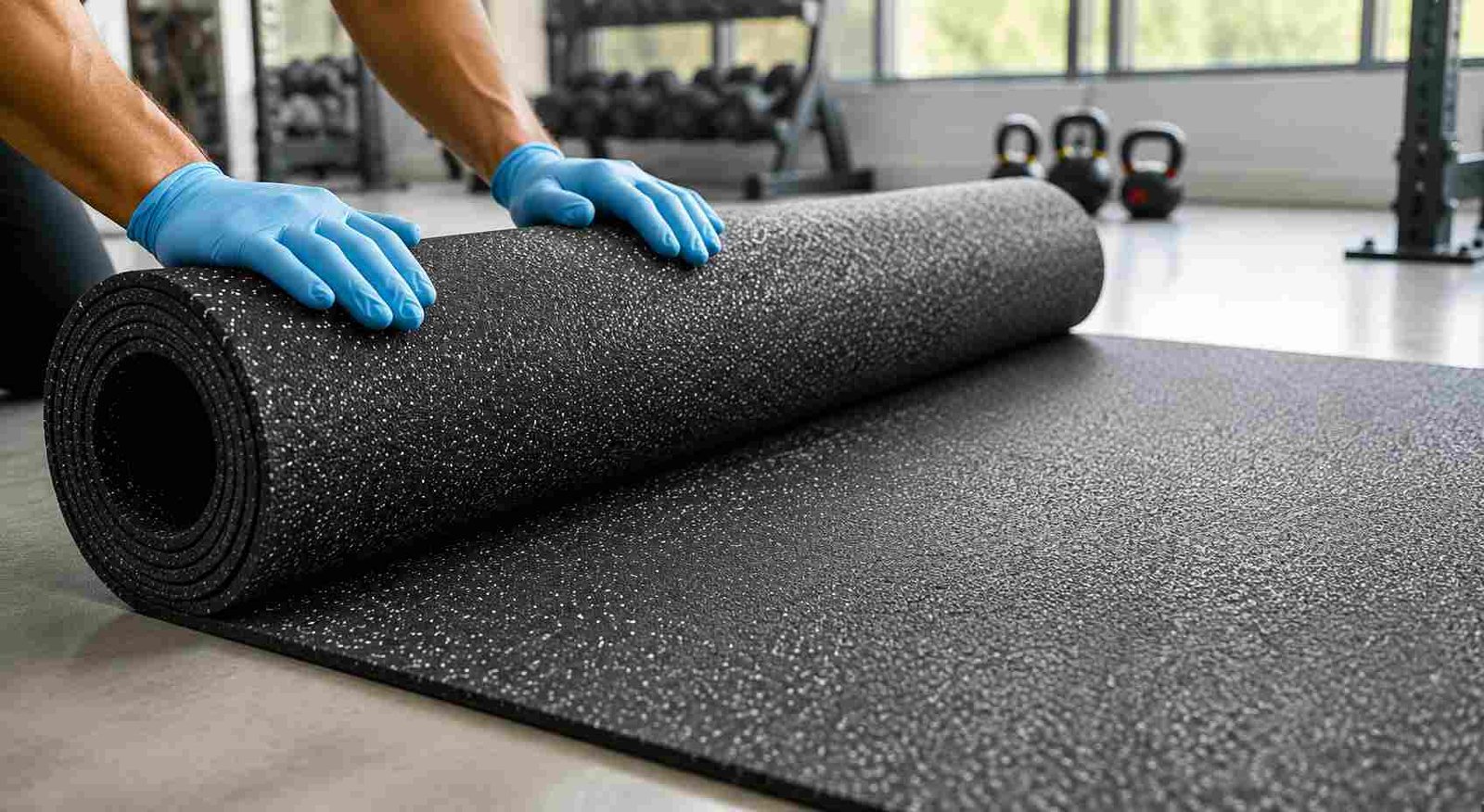 Rubber Flooring Dubai | Custom Rubber Floor Mats | 25 % OFF
